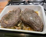Une image de l'étape 7 de Côtes de bœuf grillées au four au thym, ail et laurier.