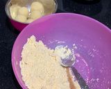 A picture of step 3 of Besan laddoo.