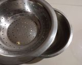 A picture of step 1 of Kesar shrikhand.