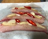 紙包香烤雕魚片的食譜步驟3照片