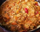Foto del paso 3 de la receta: TARTA DE POLLO Y VERDURAS GRILLADAS ♥️