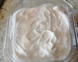 A picture of step 3 of Healthy icecream.