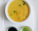 A picture of step 4 of Sweet Corn Soup.
