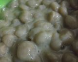 Foto langkah ke 2 dari resep Puding mangga,cincau, boba matcha with vla vanila.