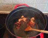 A picture of step 2 of Mughlai karahi Gosht.