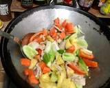 ผัดเปรี้ยวหวานสันคอหมู วิธีทำสูตร 3 รูป