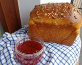 Foto langkah ke 7 dari resep Pumpkin Toast Bread.