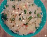 A picture of step 4 of Tofu with sauce and veggies.