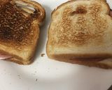 A picture of step 3 of Fried bologna.