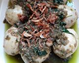 Foto langkah ke 7 dari resep Telur Cabe Ijo.