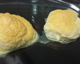 Foto del paso 4 de la receta: Bacalao cubierto de muselina de ajo sobre cebolla caramelizada