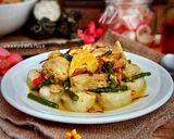 Foto langkah ke 10 dari resep Lontong Sayur.