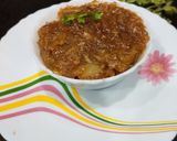 A picture of step 8 of Sweet and Spicy Raw Mango Chutney.