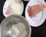 Hình bước làm 1 của món Thịt lợn chiên xù