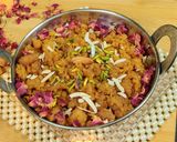 बेसन का हलवा (Besan ka Halwa recipe in Hindi) रेसिपी चरण 4 फोटो