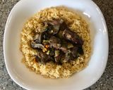 Gombás csirkemájragu recept fázis 9 fotója