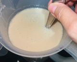 Foto langkah ke 2 dari resep 382. Puding Susu Kedelai Kuah Gula Jahe.