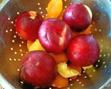 Une image de l'étape 1 de Confiture abricots pêches au Cook Expert.