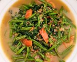 Foto langkah ke 2 dari resep Kangkung terasi/belacan (bumbu ulek).