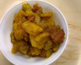 A picture of step 3 of Masala sweet potato.