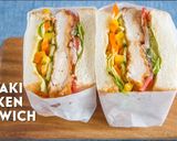 A picture of step 1 of Teriyaki Chicken and Vegetable Sandwich.