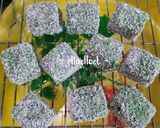 Foto langkah ke 7 dari resep Green Tea Lamingtons.