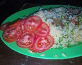 A picture of step 9 of Pilau Njeri.