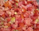 A picture of step 2 of Hyderabadi timatar ki chutney.