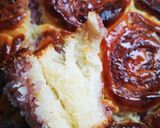 Pas rețetă Deliciu cu nuca de cocos și gem de vișine 5 fotografie