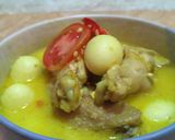 Foto langkah ke 6 dari resep Opor Ayam telor Puyuh. 💯Enak dan simple!.