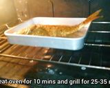 A picture of step 9 of Restaurant style grilled fish with special masala.