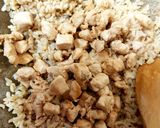A picture of step 2 of My Wholemeal Chicken, Egg Fried Rice 😀.