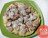 Foto langkah ke 4 dari resep Pizza teflon.