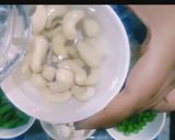 A picture of step 1 of Jain veg korma.