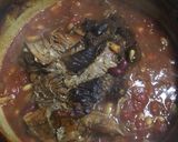 A picture of step 5 of Slow roasted brisket with beans.