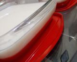 Foto langkah ke 6 dari resep PUDING KEMERDEKAAN MERAH PUTIH (PUDING SEMANGKA SUSU).