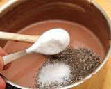 Csokoládés-áfonyás chia puding recept lépés 3 foto