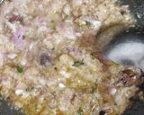 A picture of step 3 of Palak paneer.