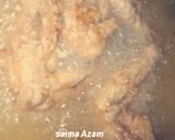 A picture of step 4 of Korean sticky chicken wings❤.