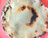 A picture of step 4 of Pearl millet flour garlic - cheesy rotla.
