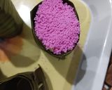 Foto langkah ke 6 dari resep Kue Putu Naga Merah.