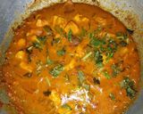 A picture of step 12 of Paneer curry.