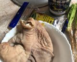 รูปขั้นตอนการทำที่ 1 ของ น้ำแกงเกี่ยมฉ่าย (ผักกาดดอง) กระเพาะหมู