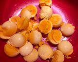 A picture of step 2 of Easter Ranch Style Deviled Eggs 🐣.