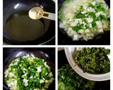 A picture of step 2 of Green Baingan Bharta.