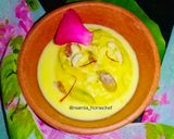 A picture of step 5 of Rasmalai.