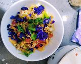 મકાઈ ખીચીયા સ્પાઉટેડ સલાડ(Corn Papad Sprouts Salad Recipe In Gujarati) રેસીપી સ્ટેપ3ફોટો