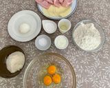 A picture of step 1 of Savory Yogurt Bundt Cake.