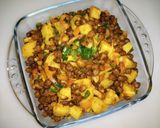 A picture of step 6 of Aloo Kaly Channy Chat.