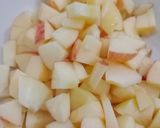 A picture of step 1 of Yummy apple 🍎 salad dip in ketchup.